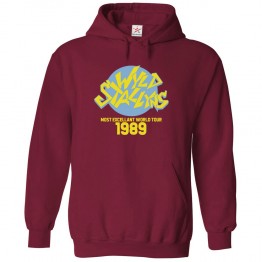 WYLD Stallyns Most Excellent World Tour 1989 Unisex Kids and Adults Pullover Hoodie for TV Show Fans
